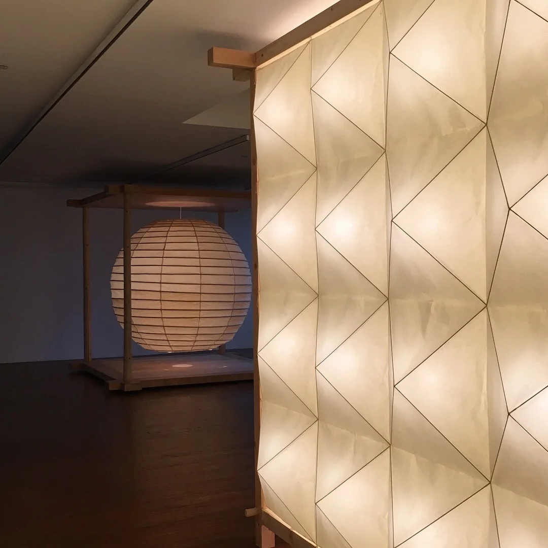 Akari at the Noguchi Museum