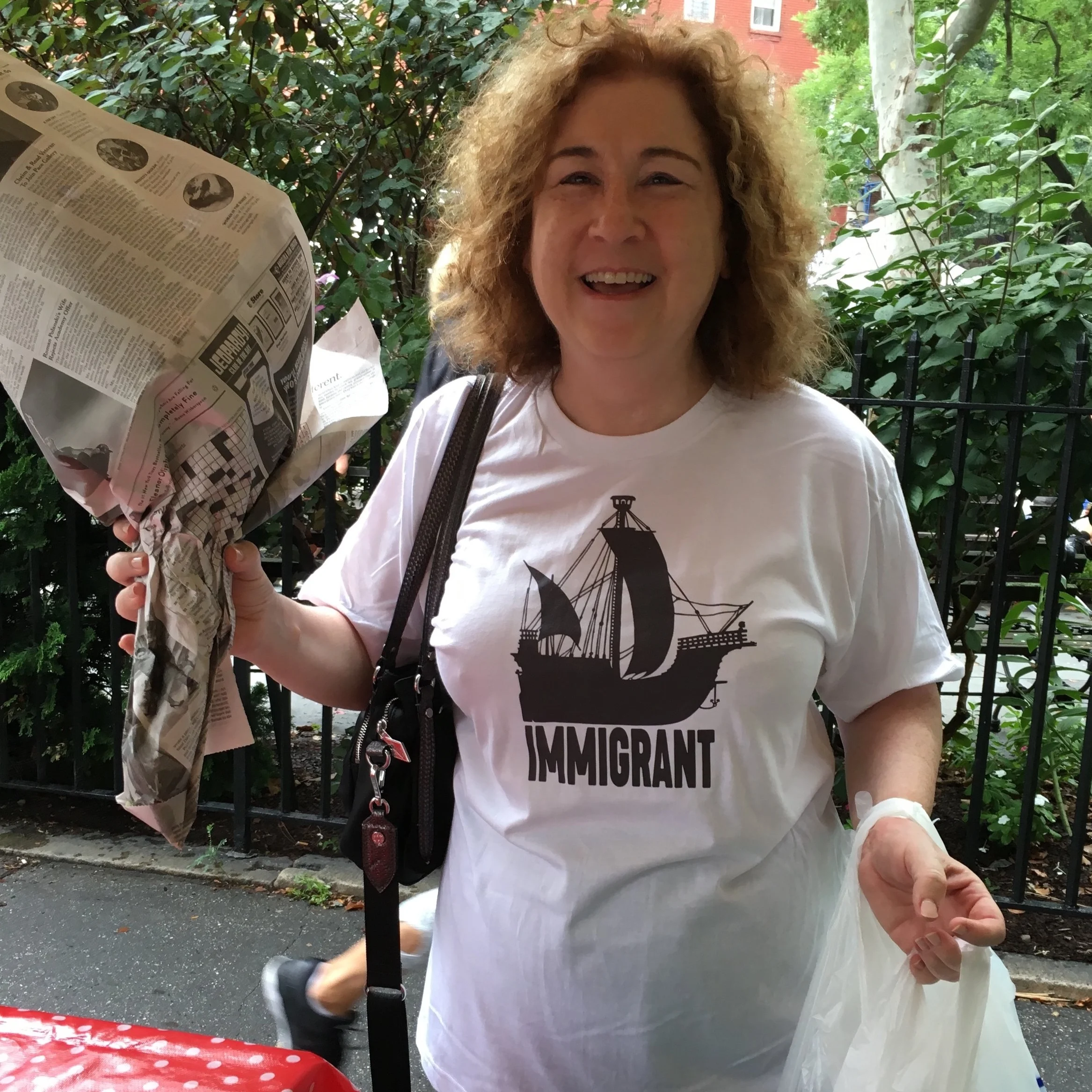 Garry Nichols T-shirt, Pierogi's Flip the House campaign