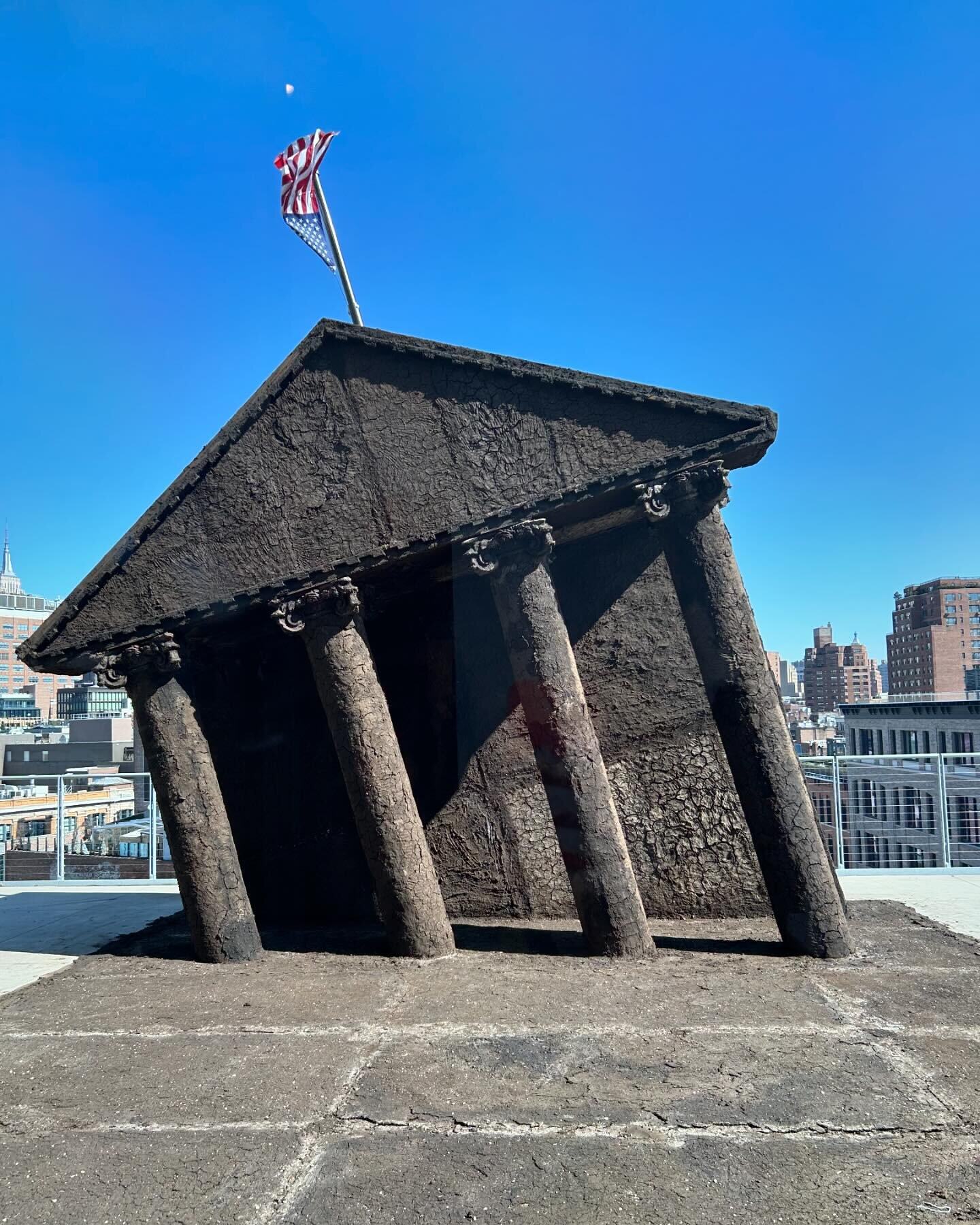 A banging Biennial. 
Kyan Williams, Ruins of Empire II or The Earth Swallows the Master's House
KW, Statue of Freedom ( Marsha P. Johnson)
Seba Calfuqueo
Isaac Julien
Maya Ruznic
Harmony Hammond

@whitneymuseum #whitneybiennial #whitneybiennial2024