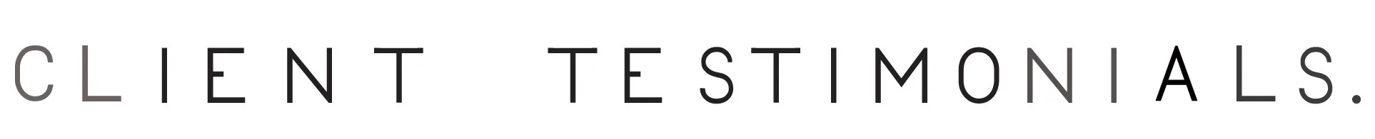 Client Testimonials