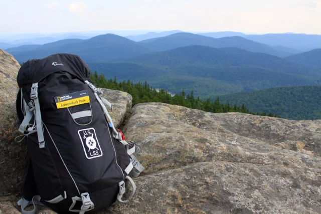 View from Crane Mountain, Adirondacks, NY