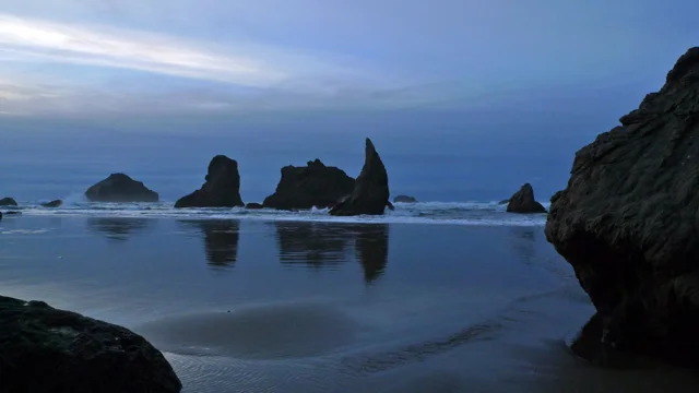 Oregon Coastline, Bandon Beach, OR