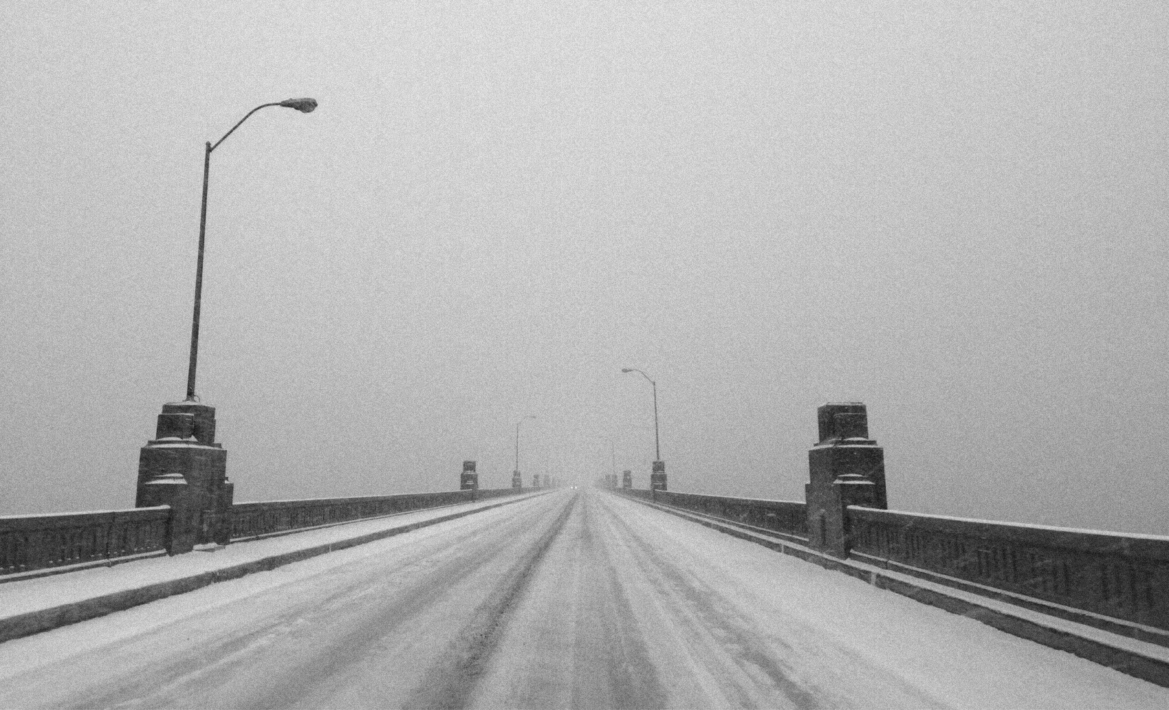 Winter Bridge, Susquehanna River, Pennsylvania