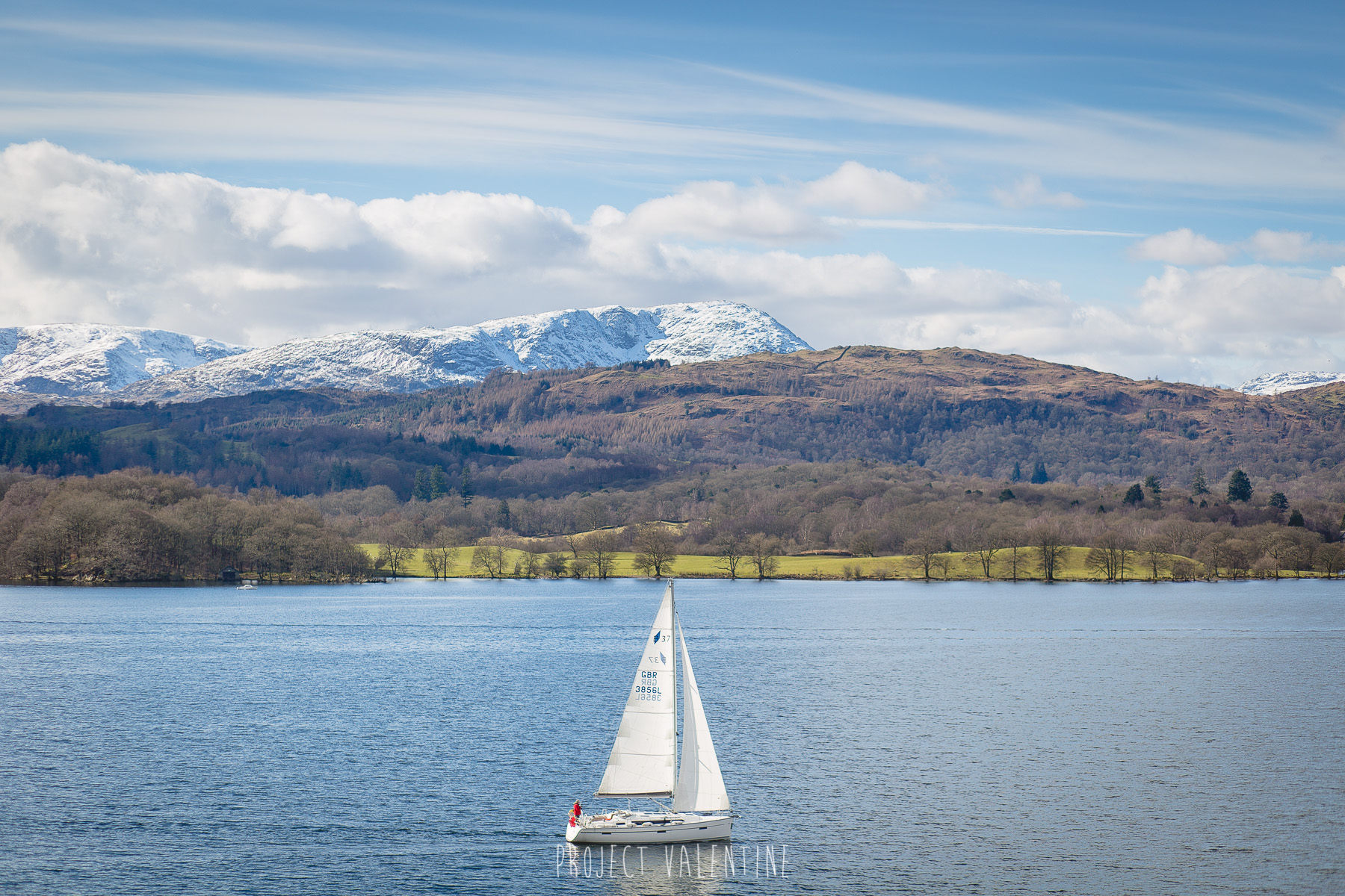 boat on windermere