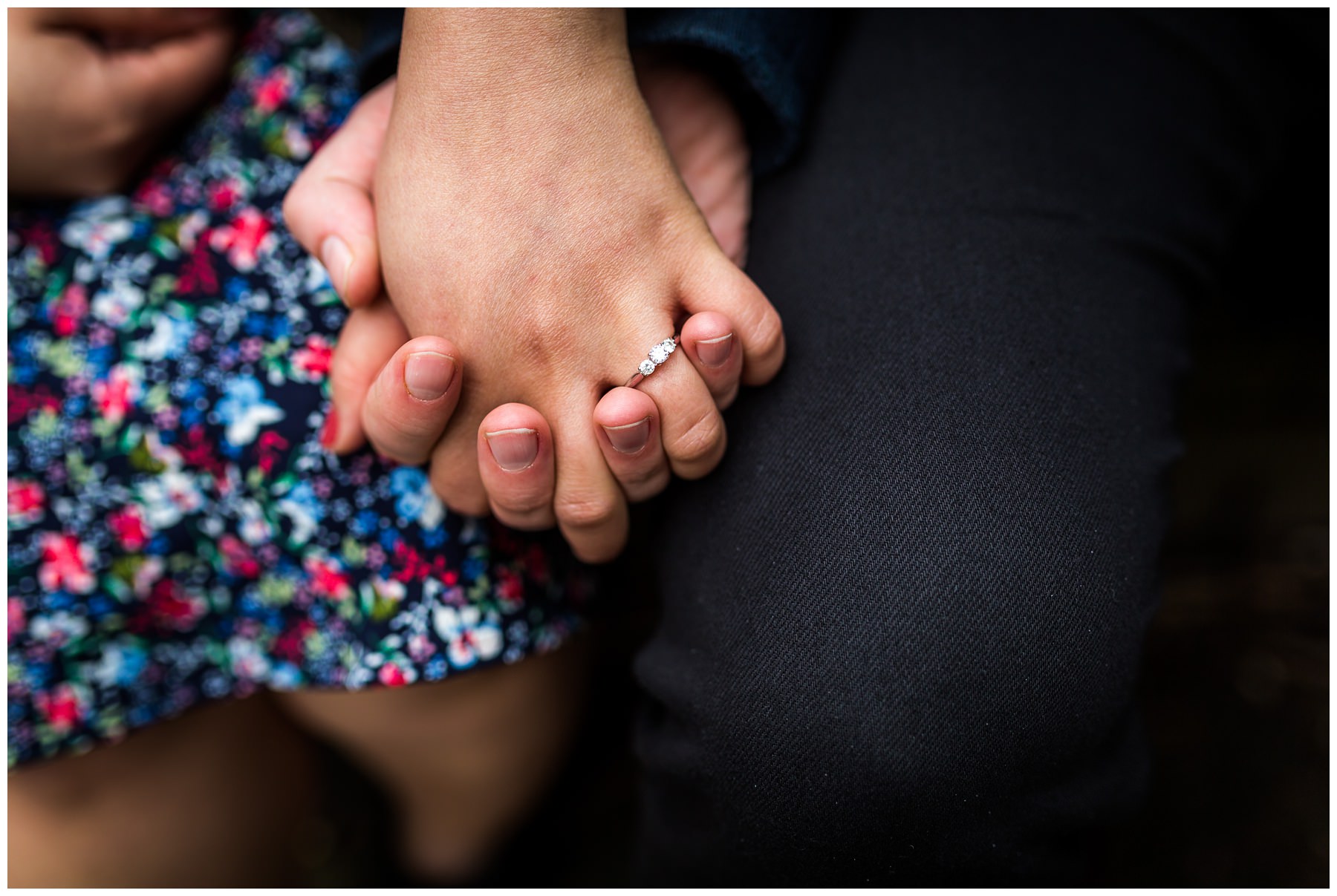 close up of couple holding hands