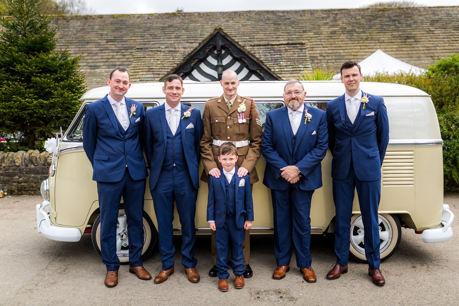 groom and groomsmen
