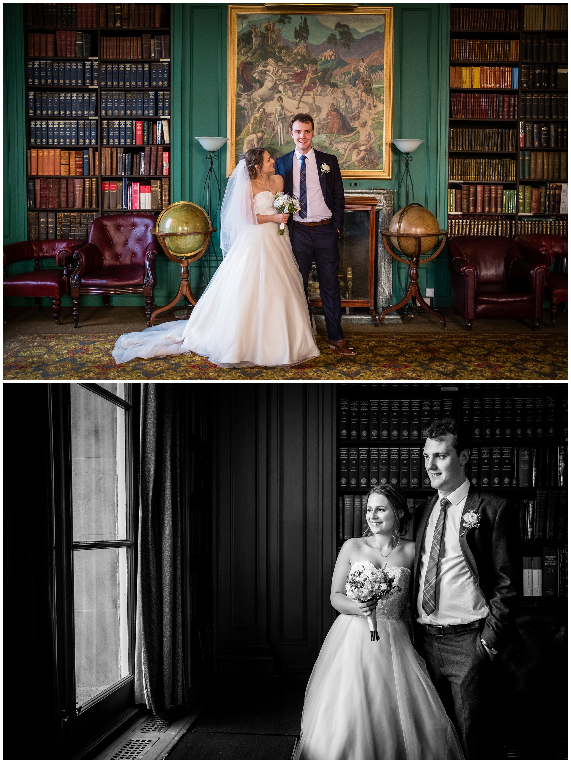 bride and groom at the athenaeum, liverpool