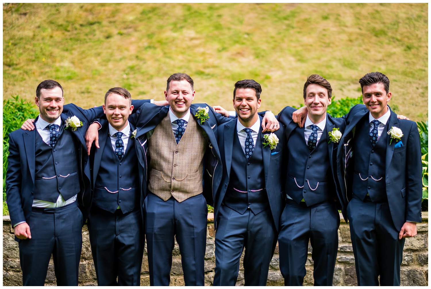 groom and groomsmen