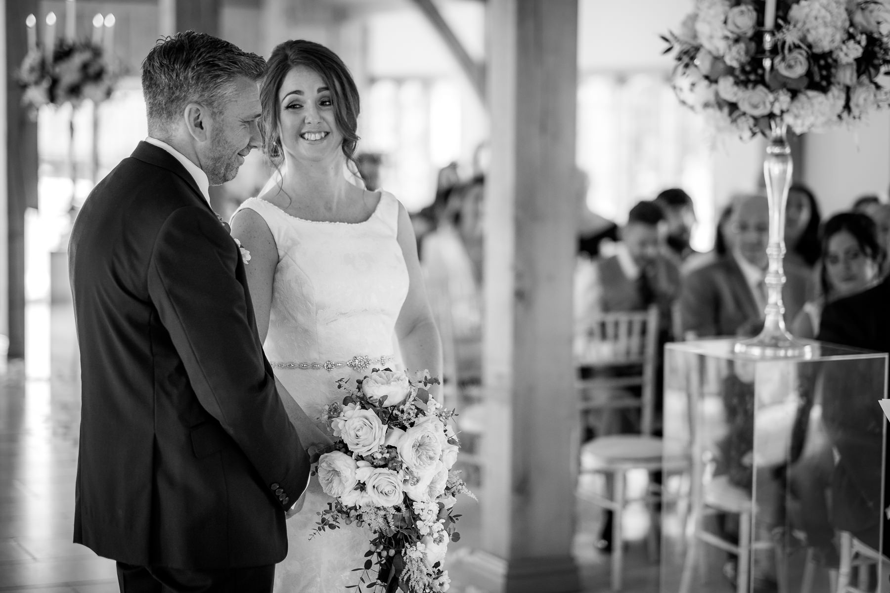 bride laughing