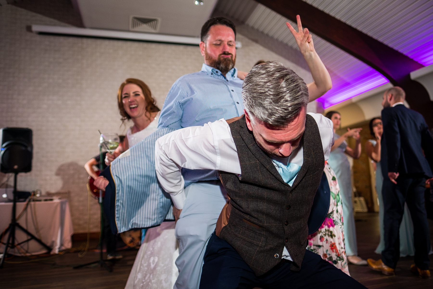 guests dancing together