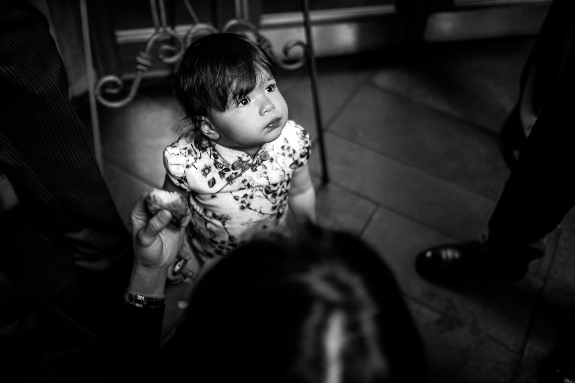 little boy at wedding