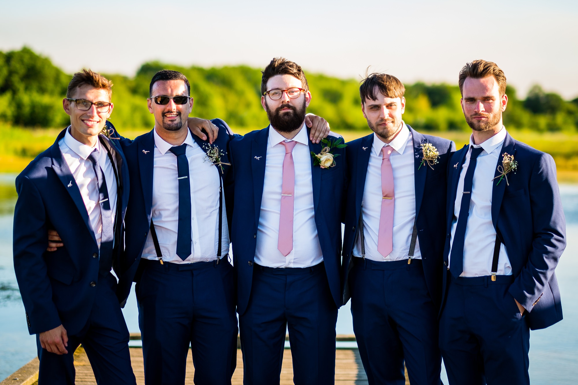 groom and groomsmen