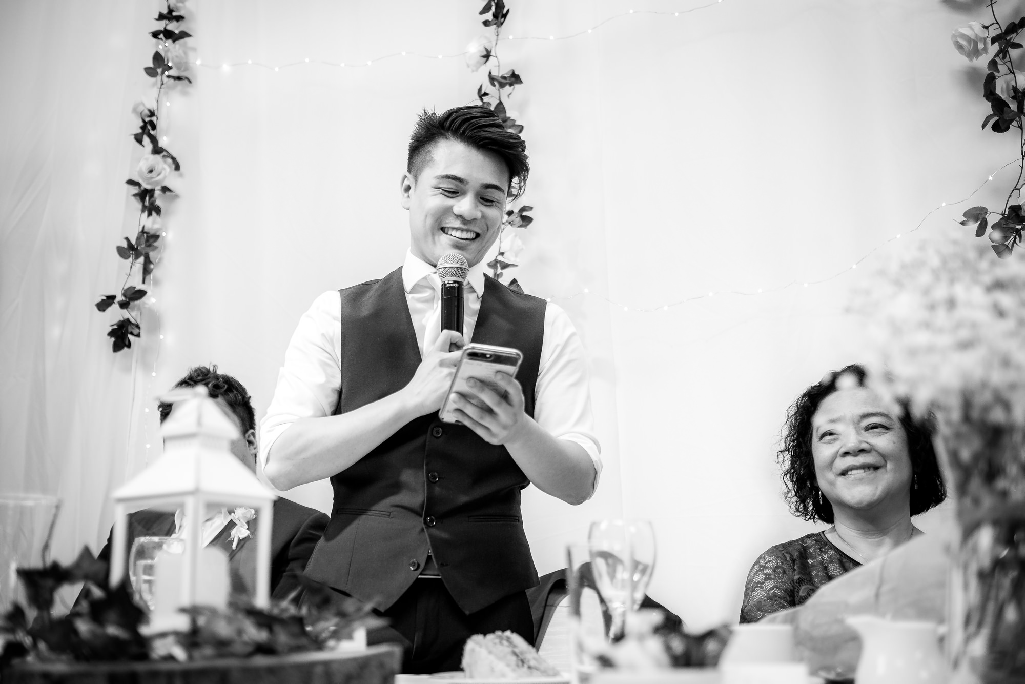 best man giving speech
