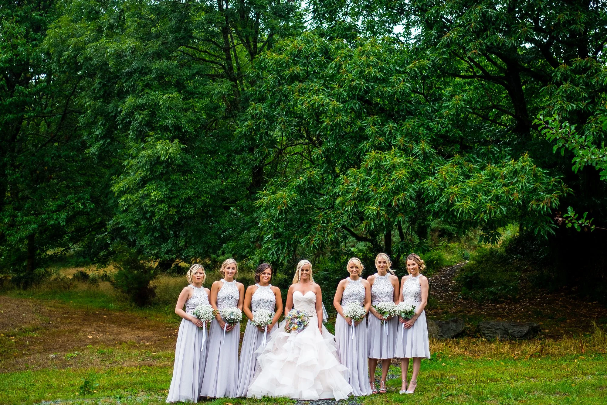 bridesmaids portrait