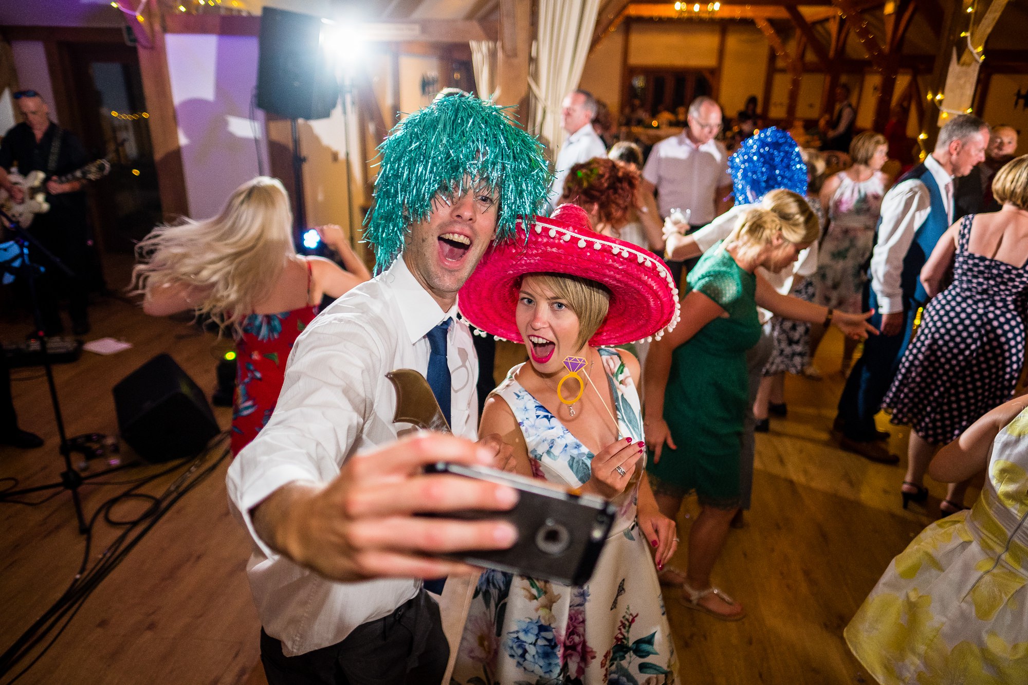 guests taking a selfie