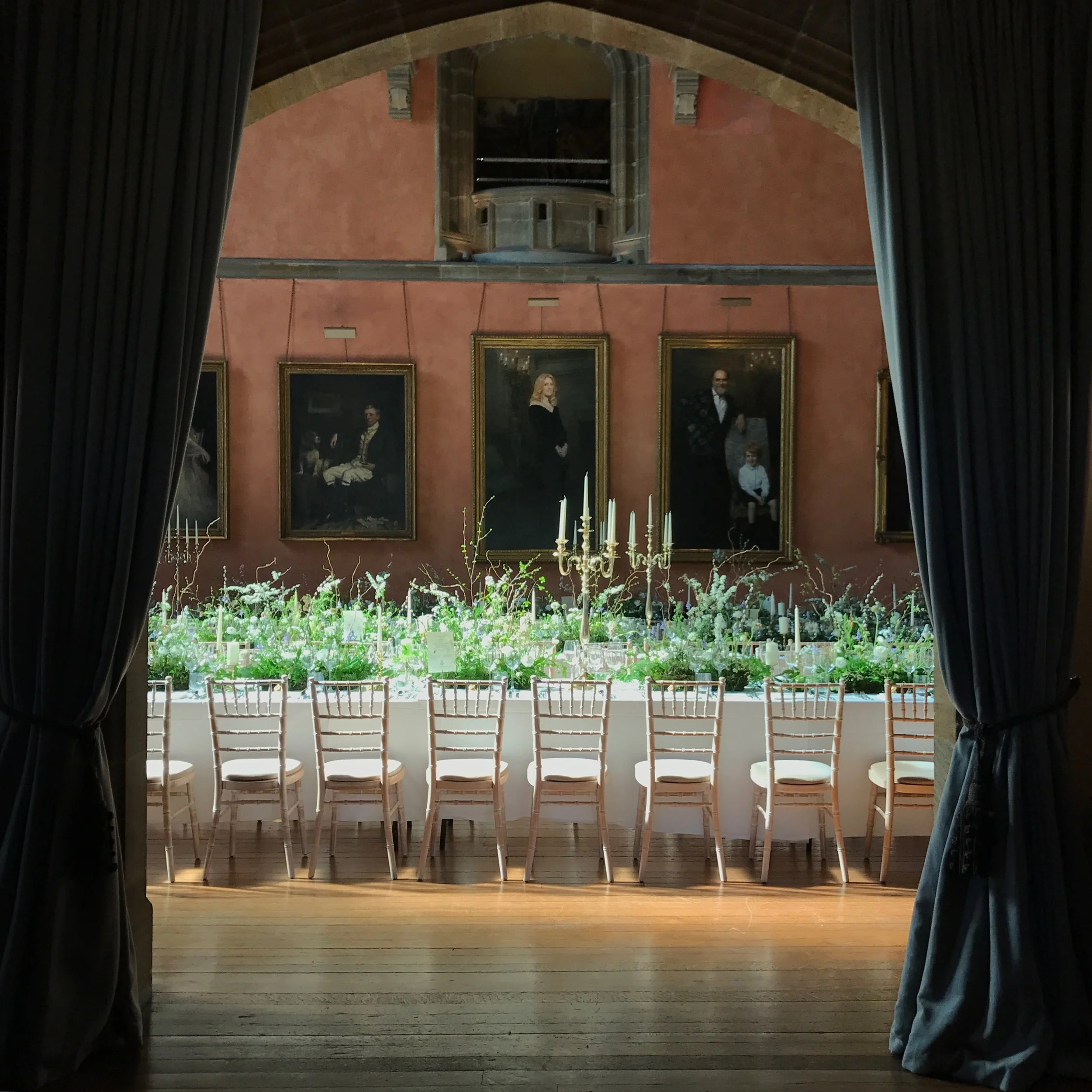 This Floral Life Spring Wedding Flowers at Cowdray House in Buck Hall