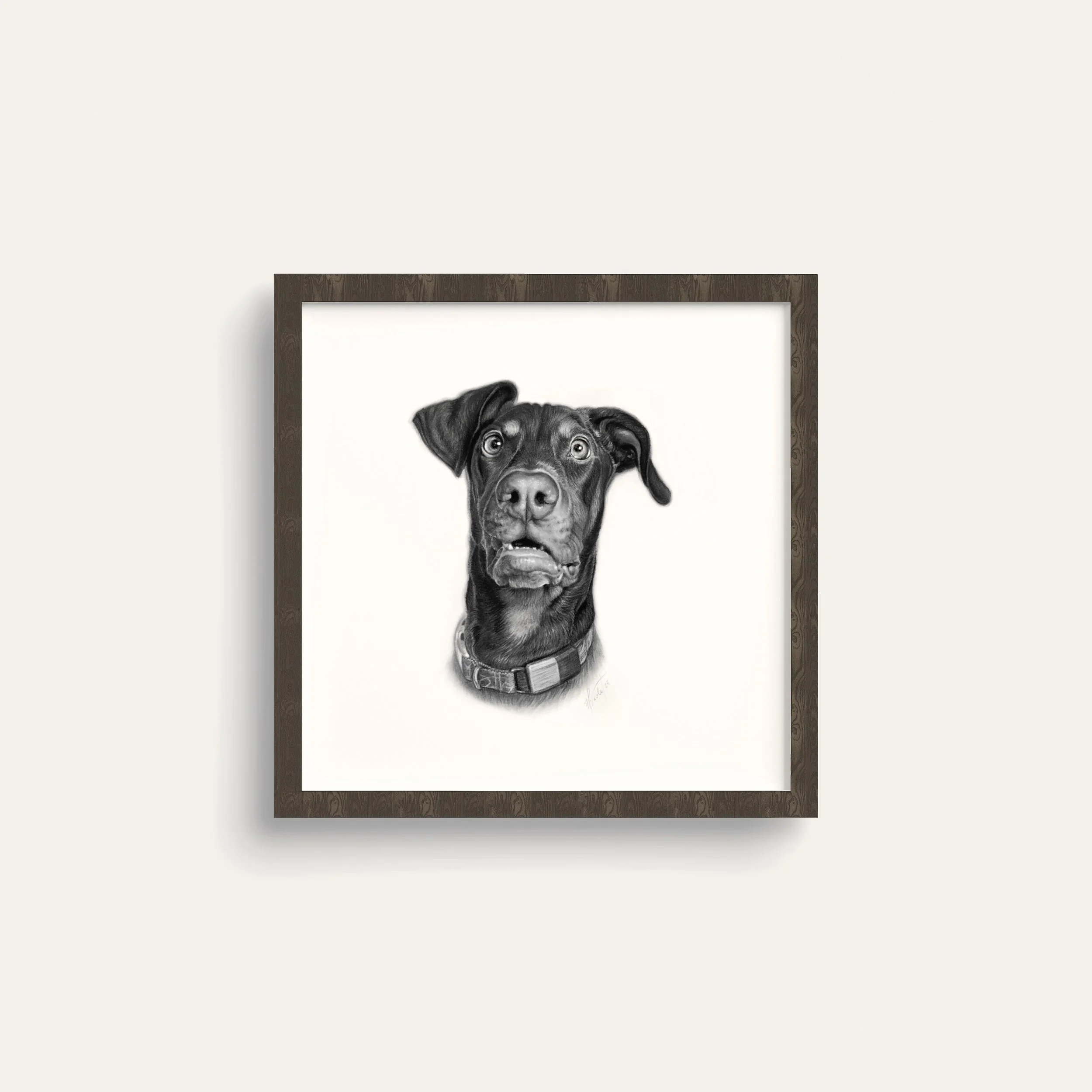 Custom 6x6” Hyperrealistic Pet Portrait