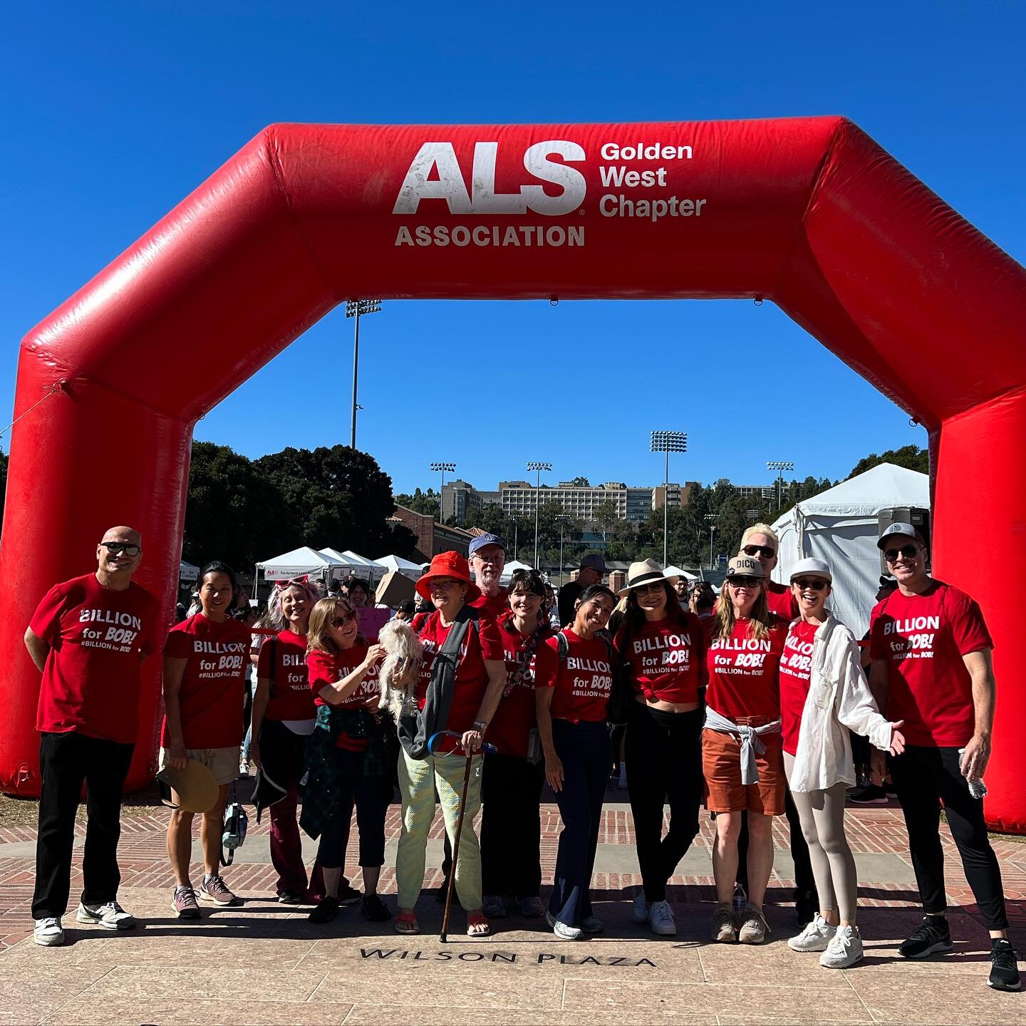 This year a member of my family circle was diagnosed with ALS. A young mother with two young children. I walked today to help relieve my own feelings of powerlessness, and to raise money, awareness and hope for a cure. Great to catch up with fellow n