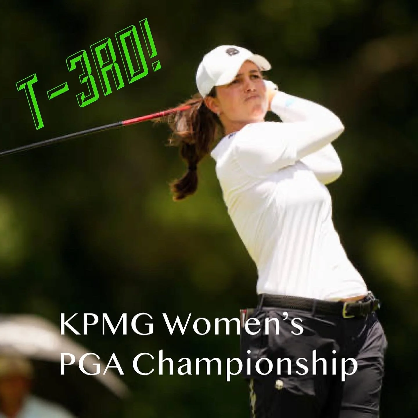 Giulia Molinaro Finishes 3rd in the LPGA's KPMG PGA Championship!
