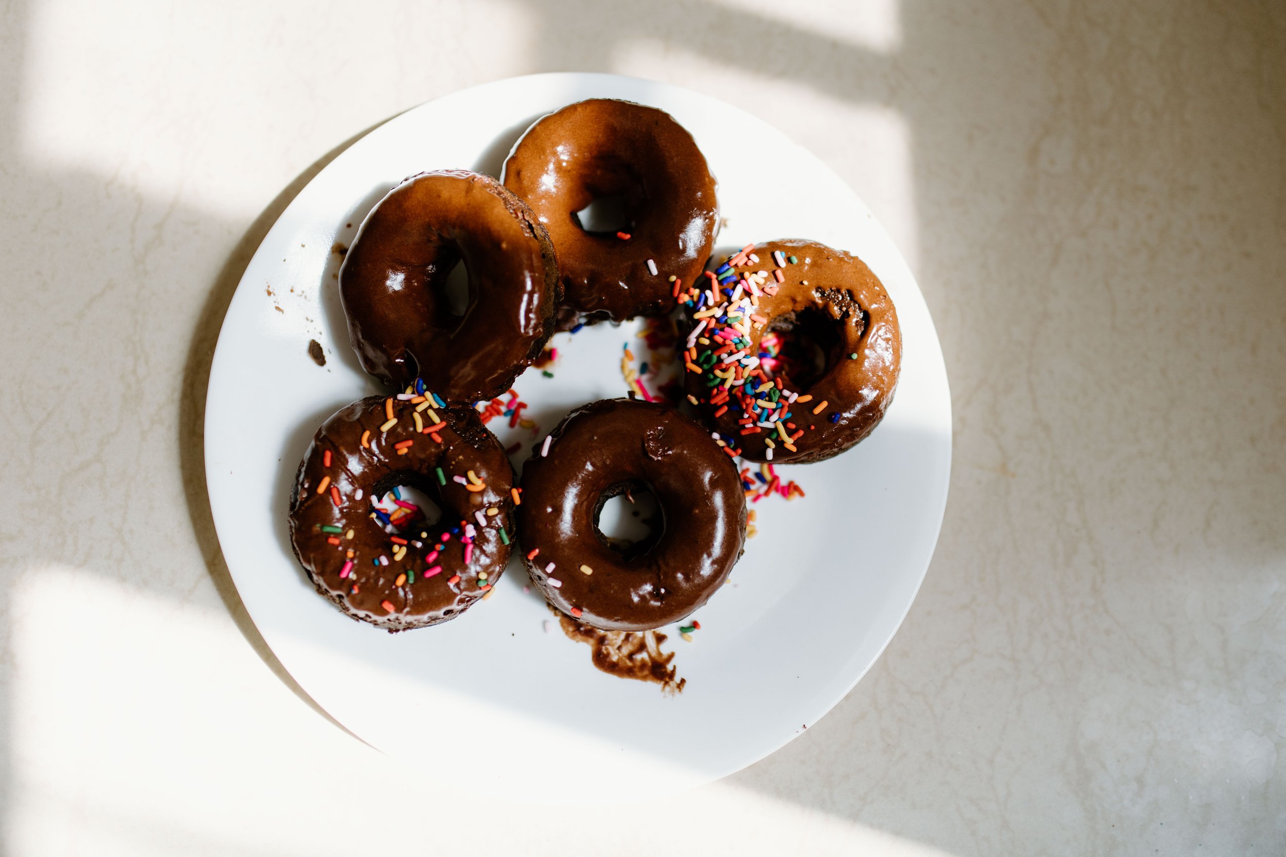 Healthy Chocolate Donuts