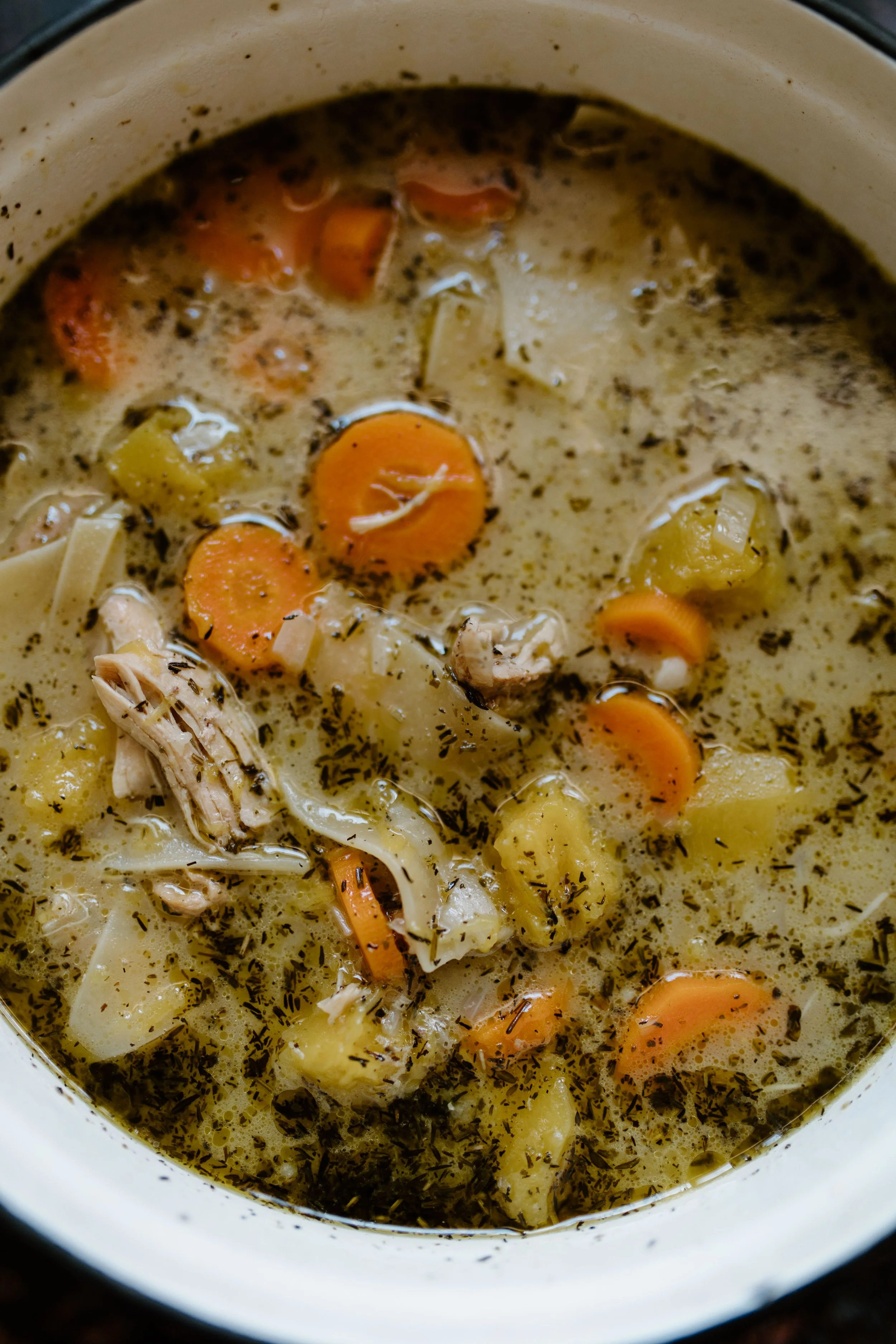 Rustic Chicken Noodle Soup — Ellis Illustrations