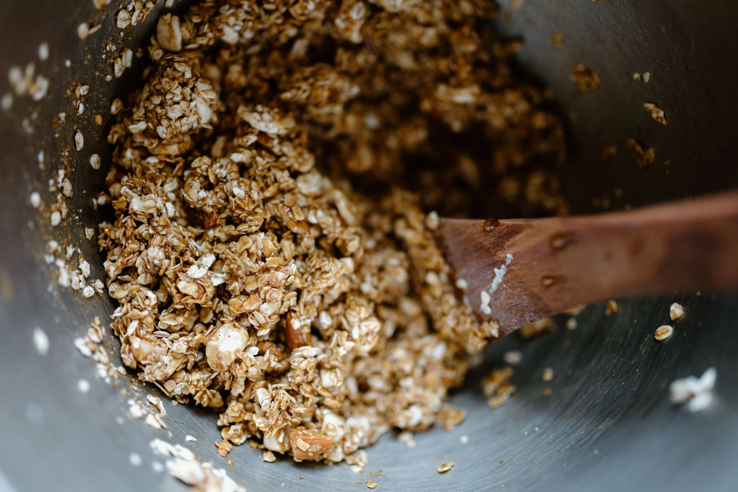Sourdough Discard Sugar Free Granola — Ellis Illustrations