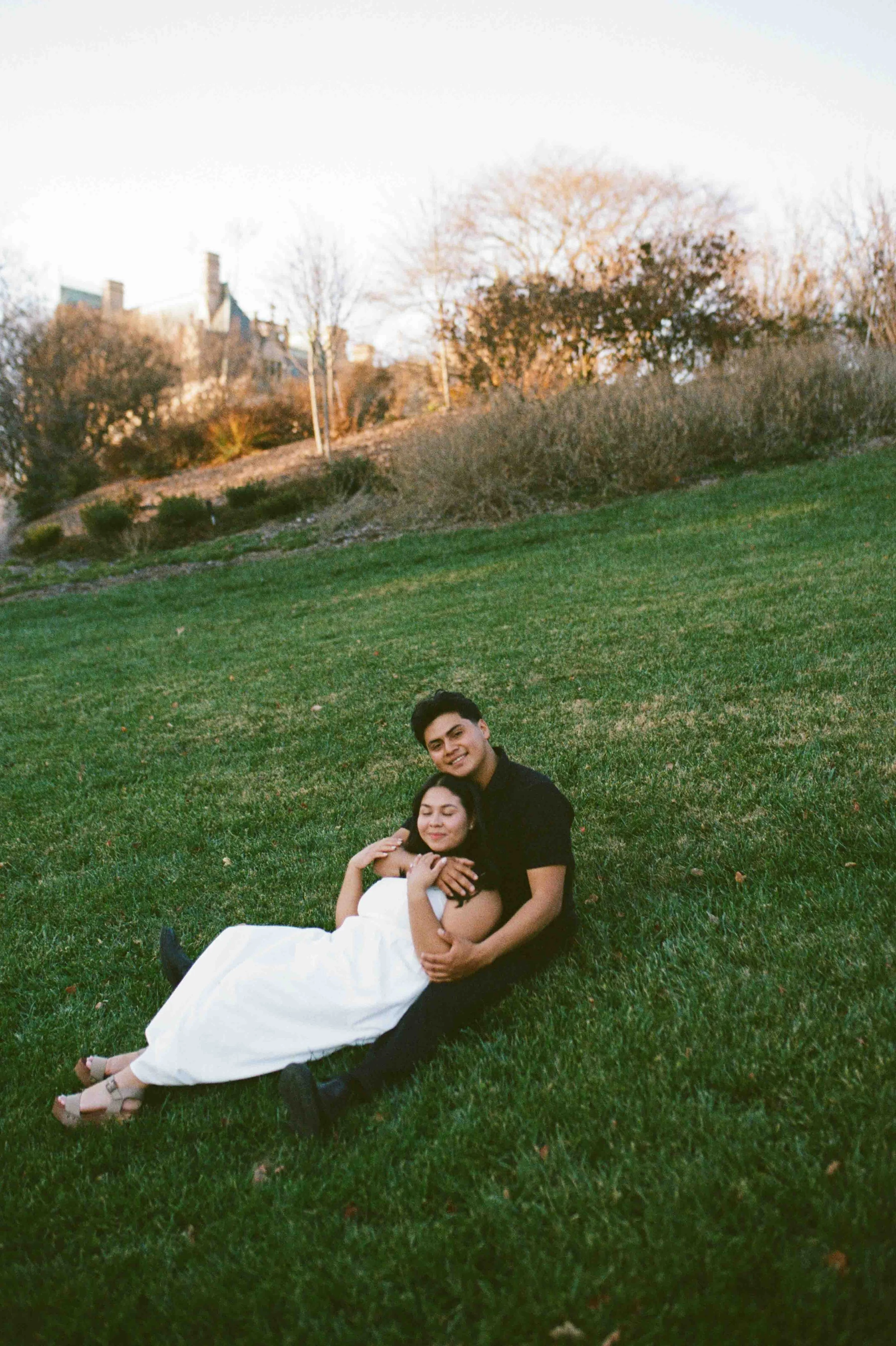 Film Biltmore Engagement Photos