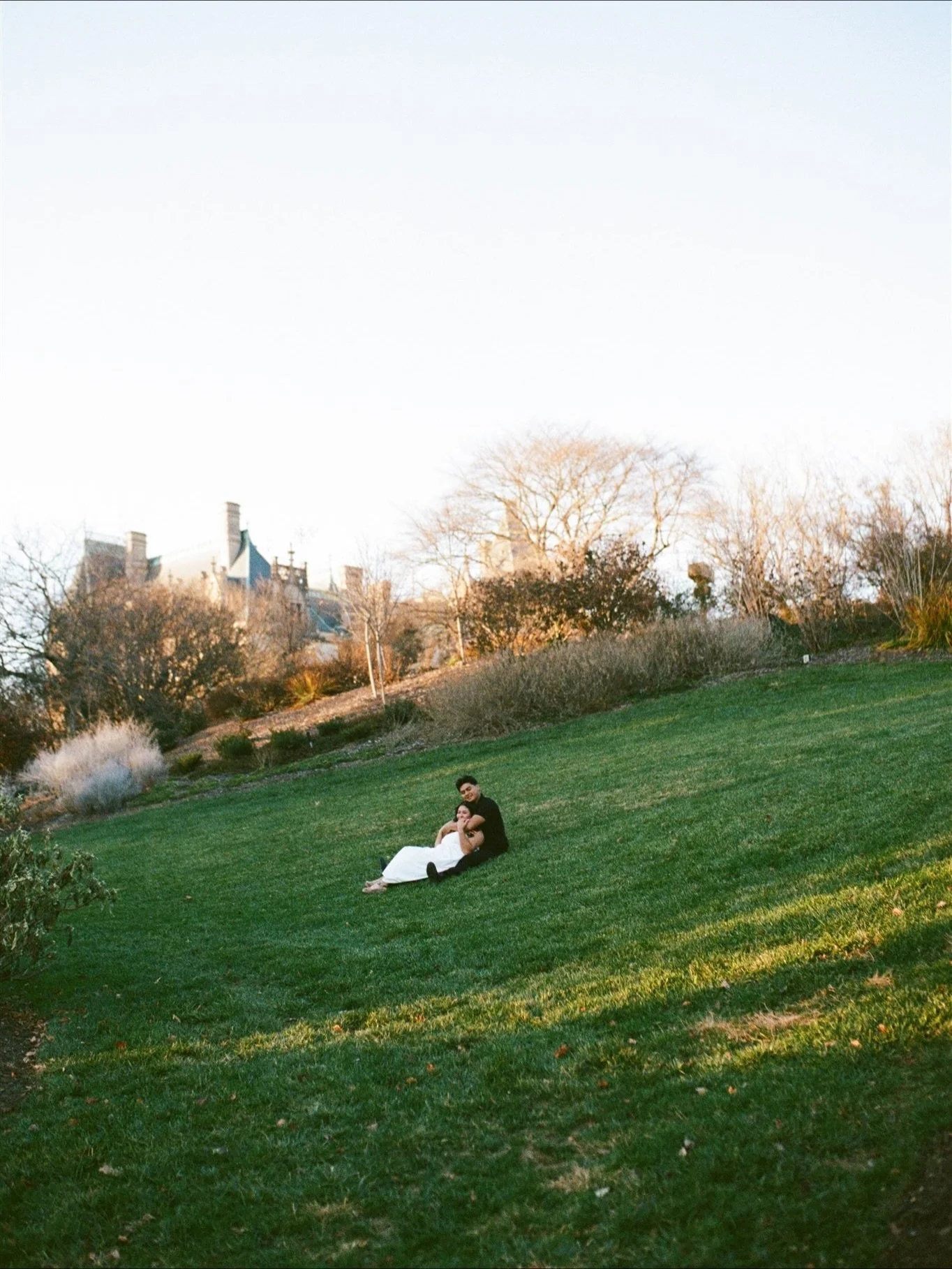 The Biltmore engagement photos on film, a love story ❤️