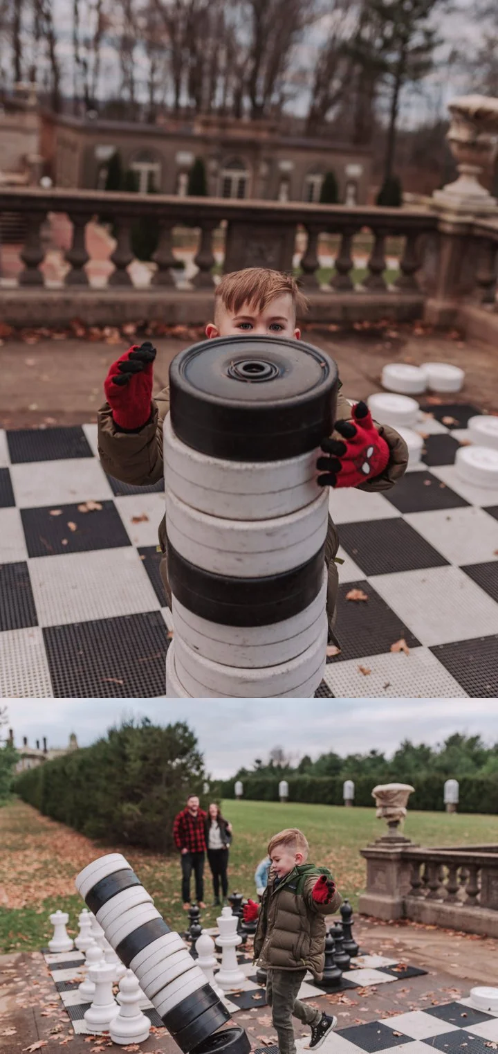 Fun and Natural Family Photos with Preschoolers /// What to Wear for Kids /// Relaxed Winter Family Photos /// Modern + Natural Winter Family Pictures by Boston and Cape Cod Family and Children’s Portrait Photographer Asher + Oak /// asherandoak.com