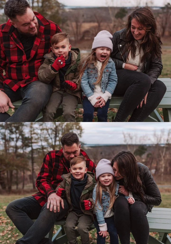 Fun and Natural Family Photos with Preschoolers /// What to Wear for Kids /// Relaxed Winter Family Photos /// Modern + Natural Winter Family Pictures by Boston and Cape Cod Family and Children’s Portrait Photographer Asher + Oak /// asherandoak.com