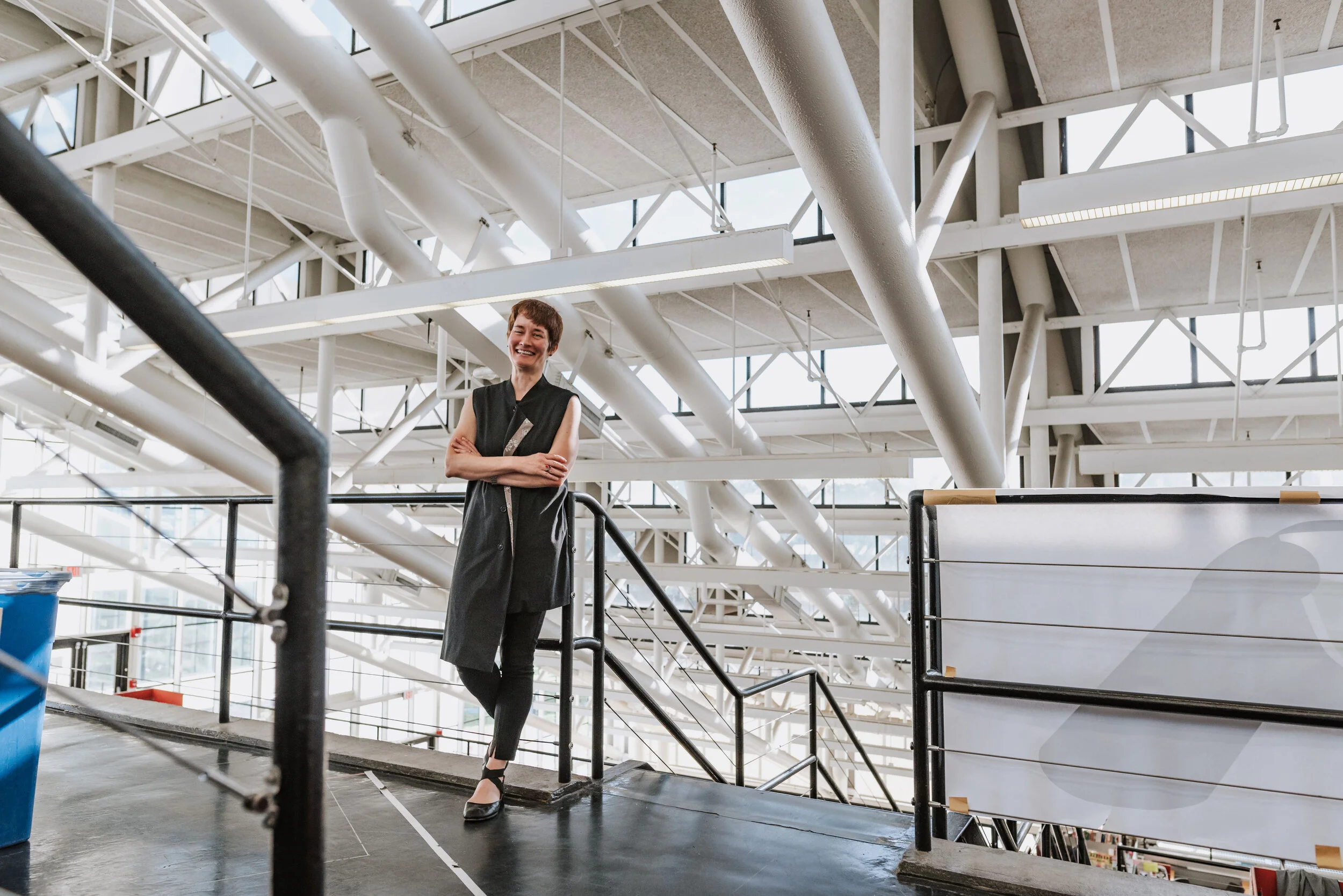 Harvard University Graduate School of Design - Dean Sarah Whiting - Editorial Portrait - Image Credit: Asher + Oak Photography