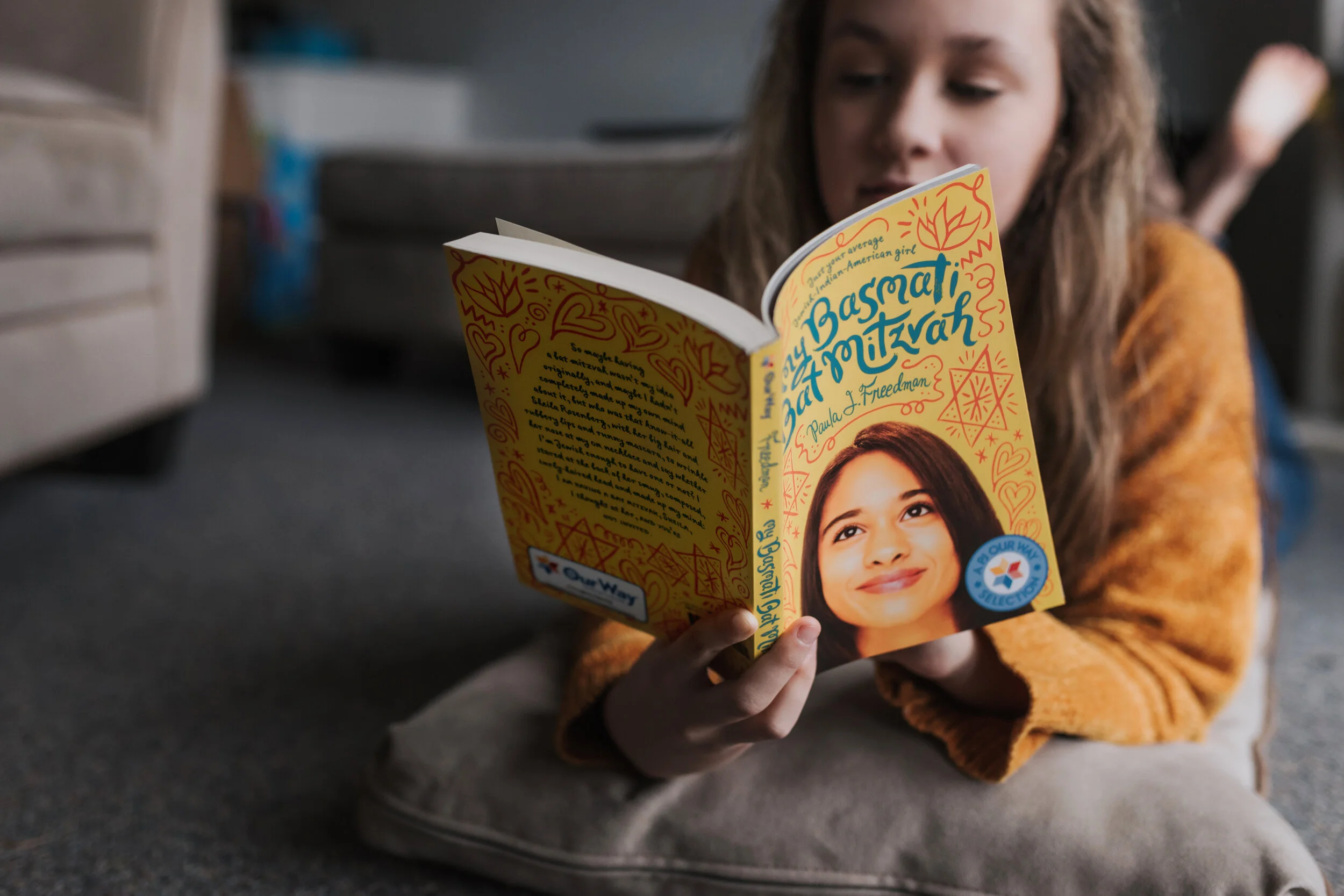 Teenage Girl Reading YA Fiction - Commercial and Stock Lifestyle Photography by Asher + Oak