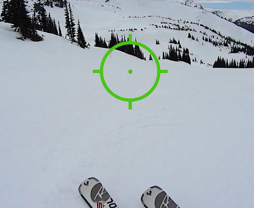 Tip #4:  Look ahead, not down