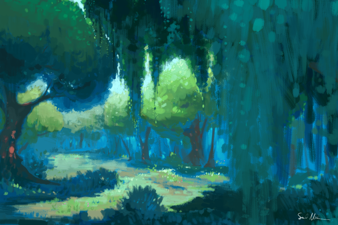 Digital painting; Photoshop