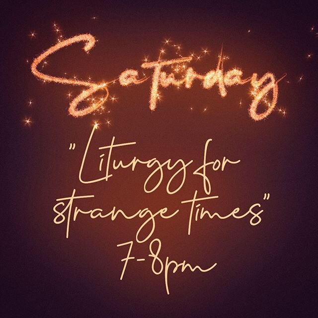 𝕙𝕠𝕝𝕪 𝕊𝕒𝕥𝕦𝕣𝕕𝕒𝕪
.
This is a day of silence. A day of mourning. A day of strangeness. With everything that&rsquo;s going on in our world, we are not far from the strangeness and grief that Jesus&rsquo; friends and family must have felt on th