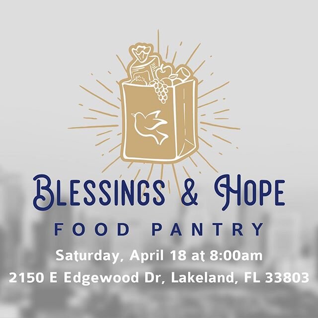 Our Oasis Family,  Many of you know that our friends at @blessingsandhopefoodpantry continue to lead the charge against food insecurity in Polk County at this time - even as food supplies thin, volunteers dwindle, and the number of those in need swel