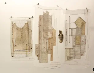 (Hi)Stories Uncovered Ali Ferguson Print & hand stitching on domestic textiles and vintage garments