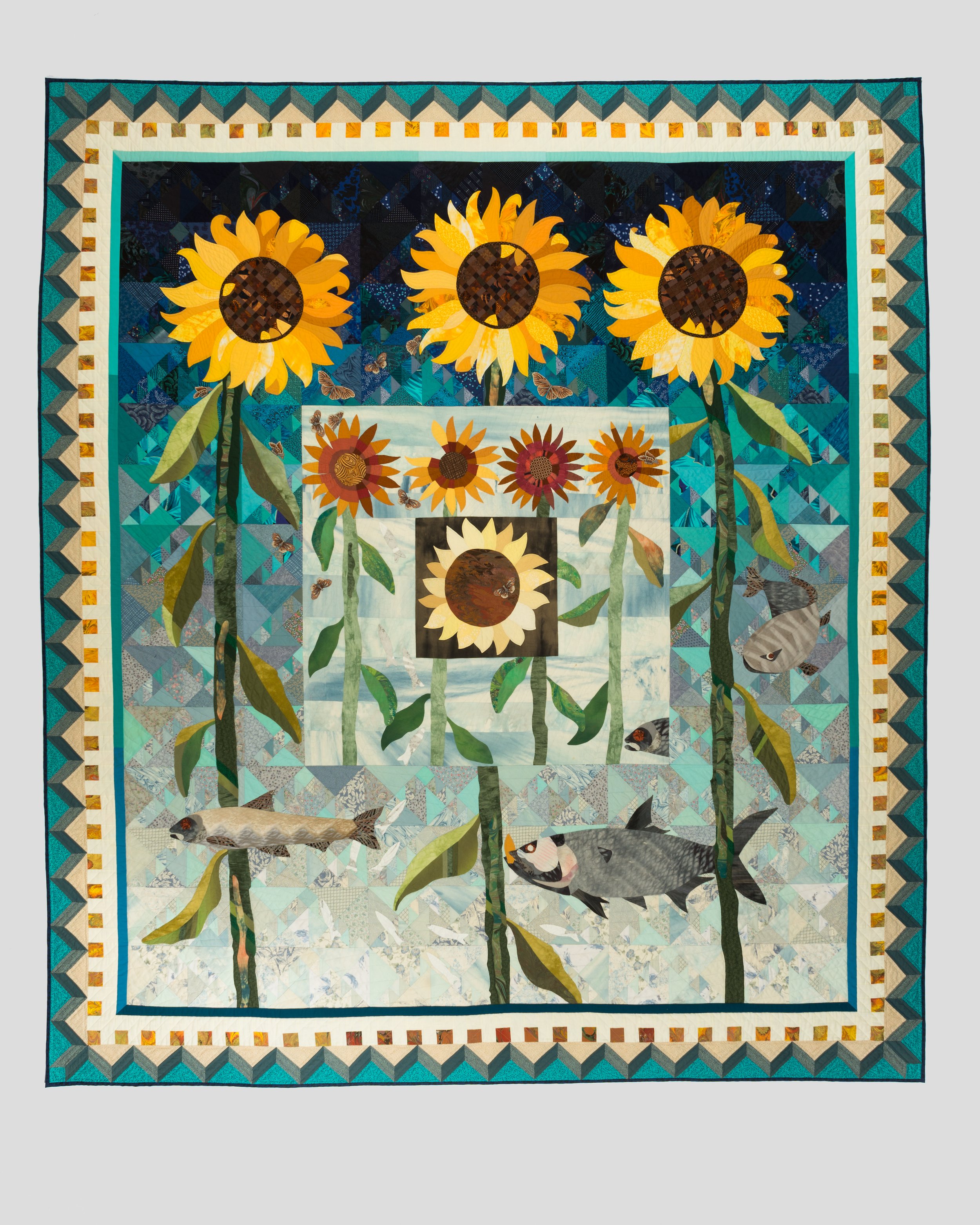 Jonathan Shannon, July (Sunflowers), 1991. Gift of Raymond Wayne Ross. 