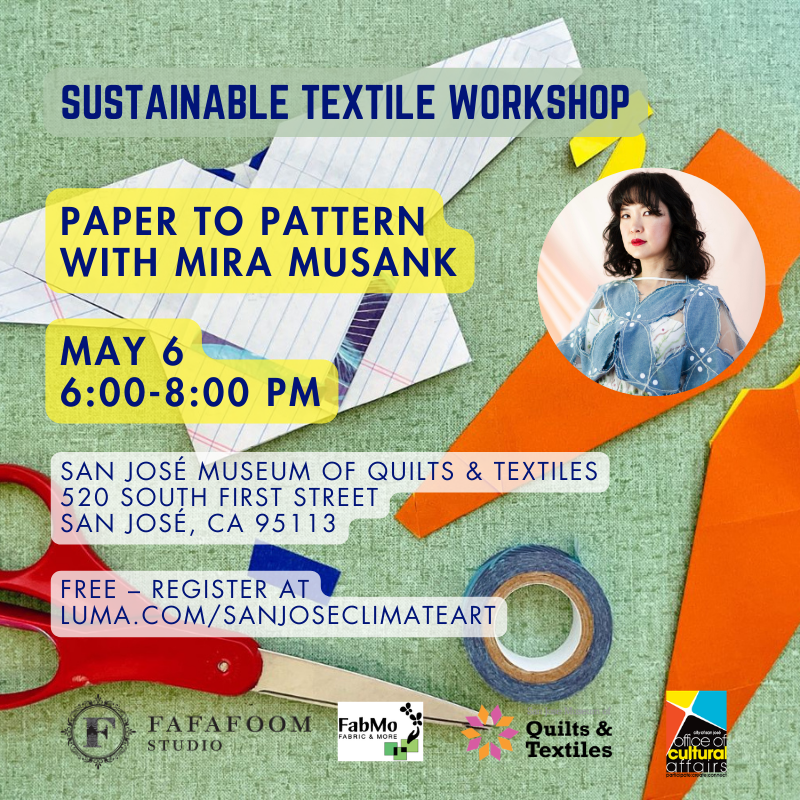 Paper to Pattern: a Textile Workshop with Mira Musank