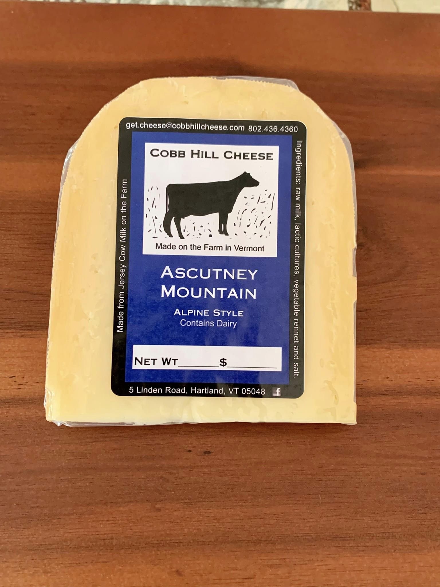 Ascutney Mountain Reserve- aged over 11 months