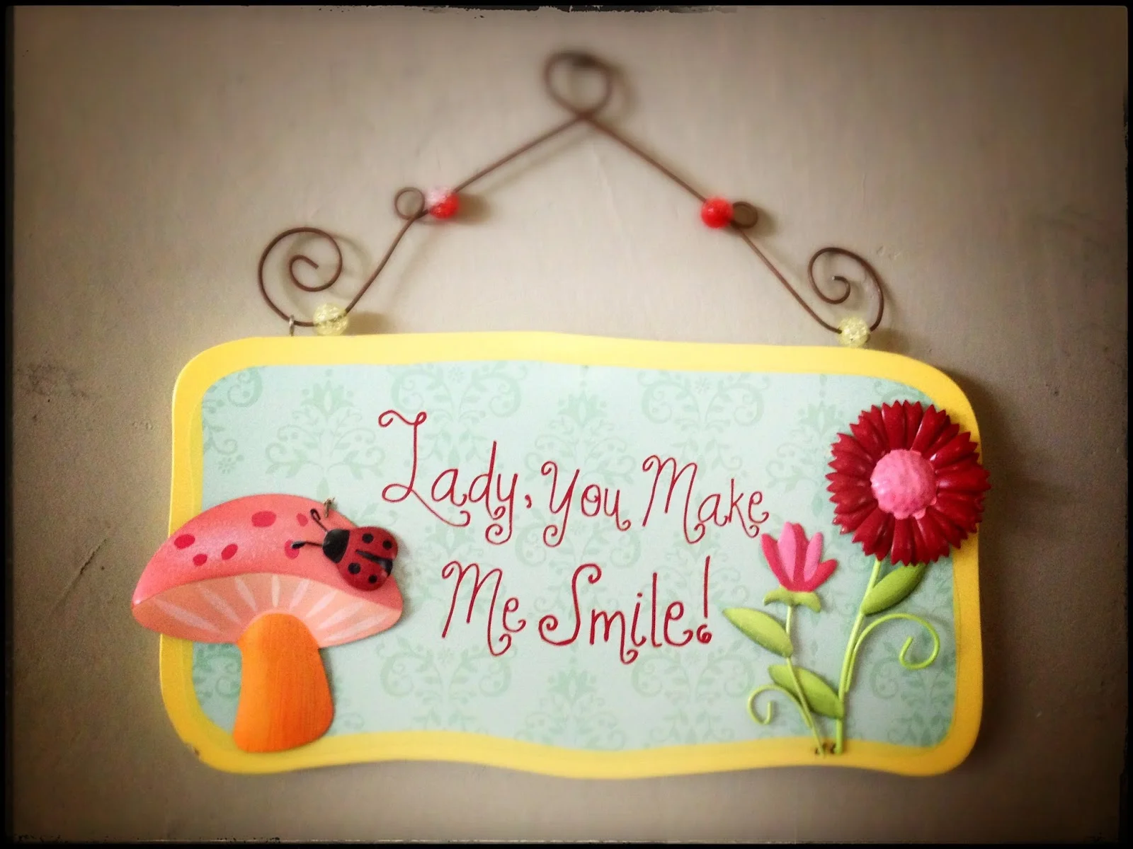 Sign after sign of her love for me! This one with the mushroom was significant for me. God spoke to my heart and I got a prophetic word that mushrooms were God's little love symbol to me. To remind me of his love. Everyone who knew Laura will tell you her smile was contagious. So if I made her smile that was wonderful because her smile, made me smile.