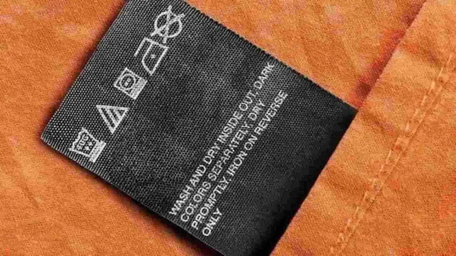 Rn number on clothing tag