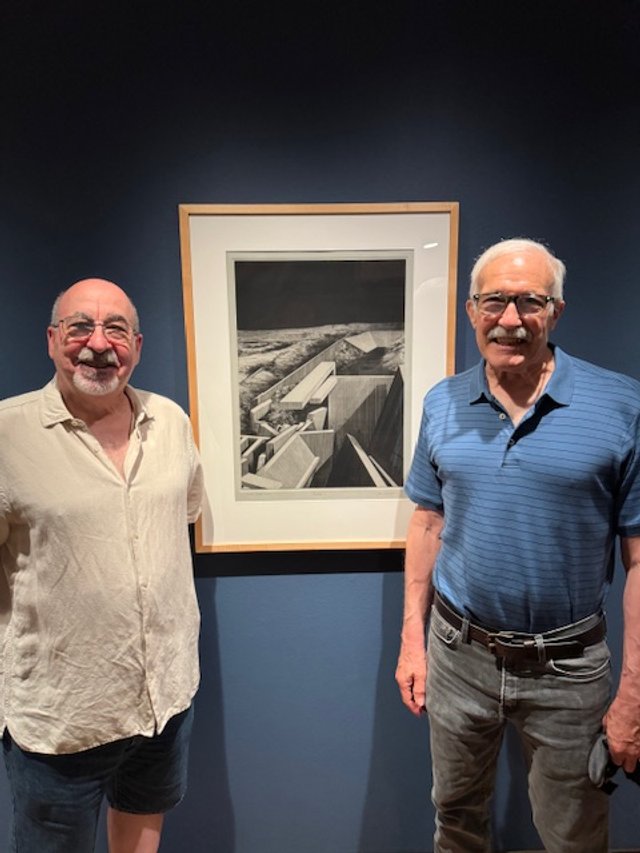 Exhibition IMPRINT consists of selected works donated to Dickinson College by Eric Denker - July 16, 2025