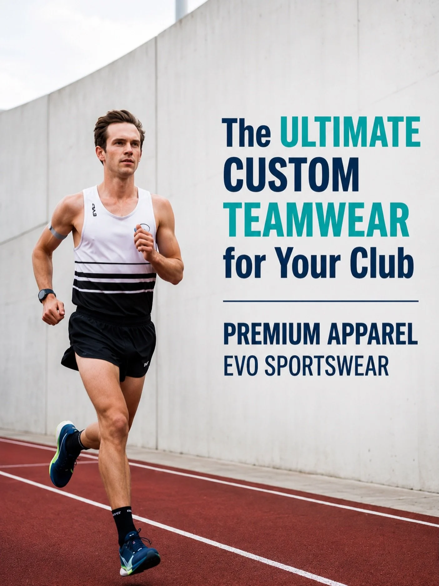 👌🏼 Your club deserves more than off-the-shelf apparel.

At EVO Sportswear, we create premium custom teamwear designed to perform, built to last, and made to represent your team with pride. From athletics clubs to sporting organisations, we bring yo