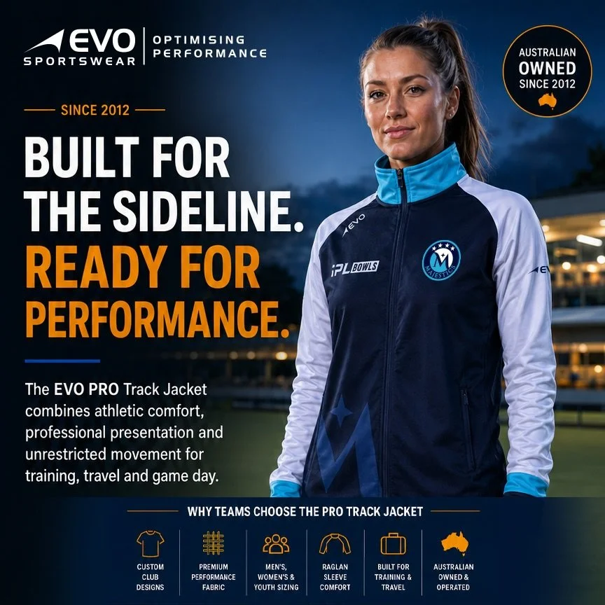 👌🏼 Built for the sideline. Ready for performance. 

The EVO PRO Track Jacket delivers athletic comfort, professional presentation and unrestricted movement &mdash; designed for training, travel and game day.

Custom club designs. Premium performanc