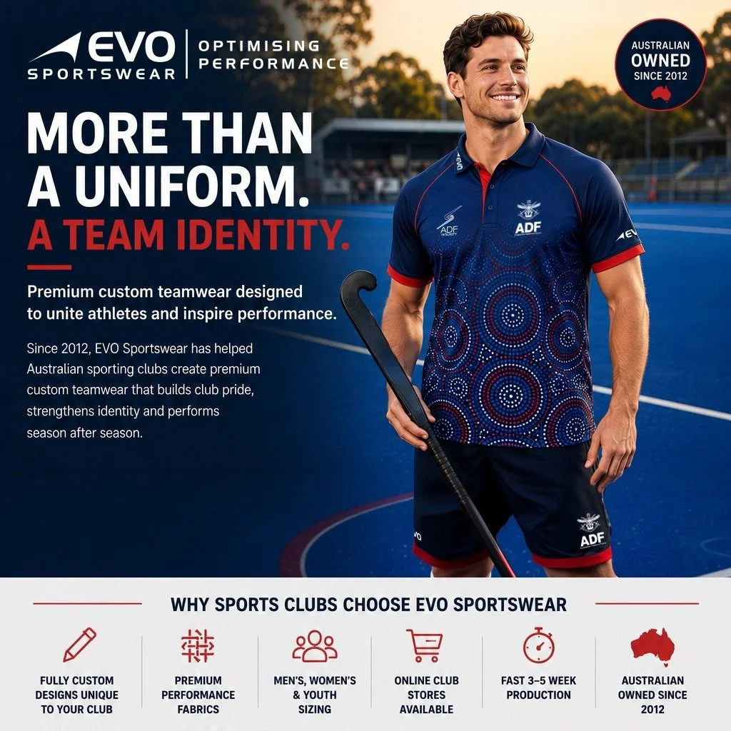 👌🏼 More than a uniform. A team identity. 🔥

At EVO Sportswear, we believe teamwear is more than just what you wear on the field. It&rsquo;s about building unity, representing your club with pride and performing at your best.

From fully customised