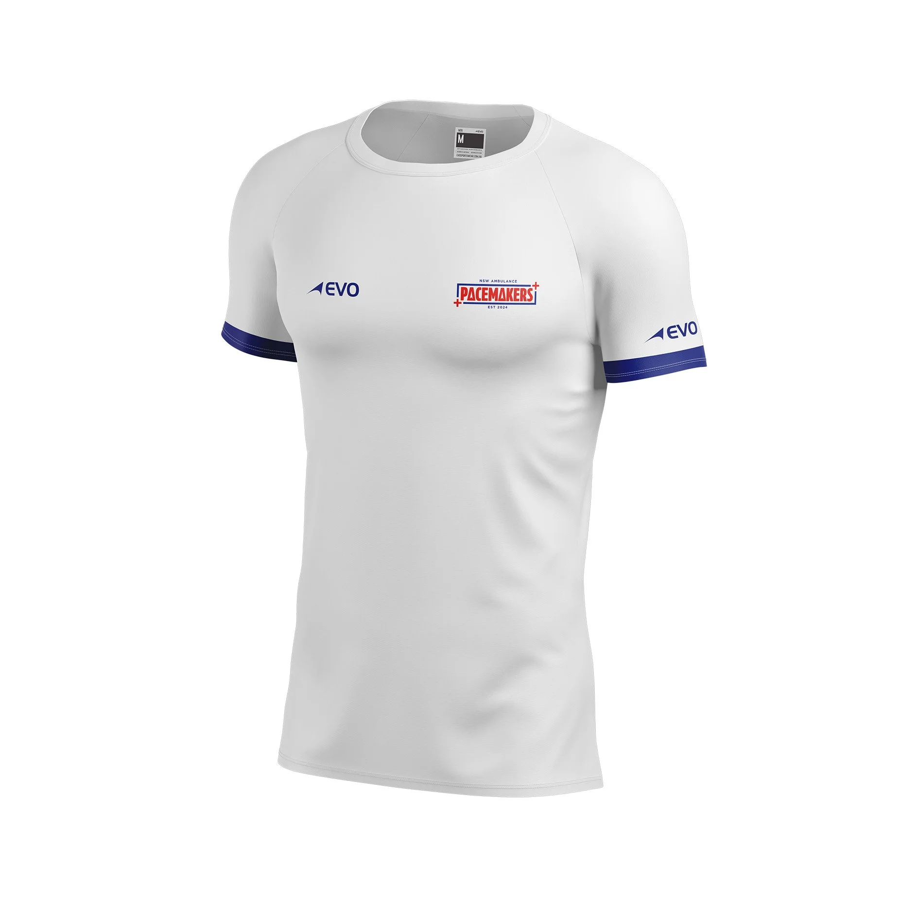 NSW Ambulance Pacemakers Men's Full Custom PRO Tee.