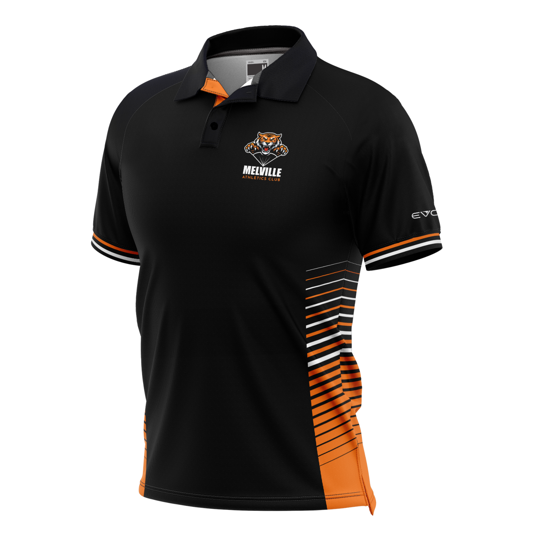Melville Athletics Club Unisex Full Custom PRO Polo.