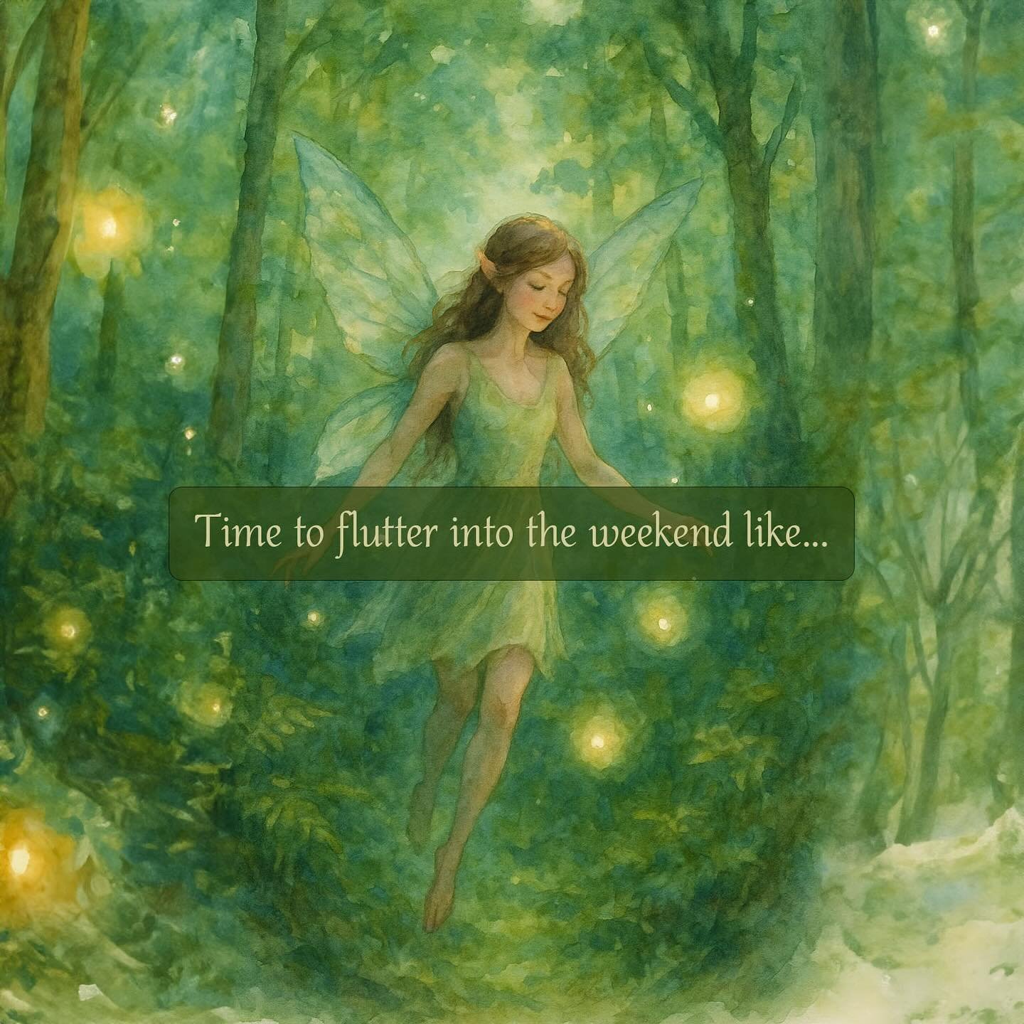 ✨✨ friday fairy vibes ✨✨

The week has been filled with magic, but now it&rsquo;s time to let the fairies guide us into the weekend ✨🌿✨ Take a deep breath and release the stress as we step into the soft embrace of the weekend&rsquo;s woodland enchan
