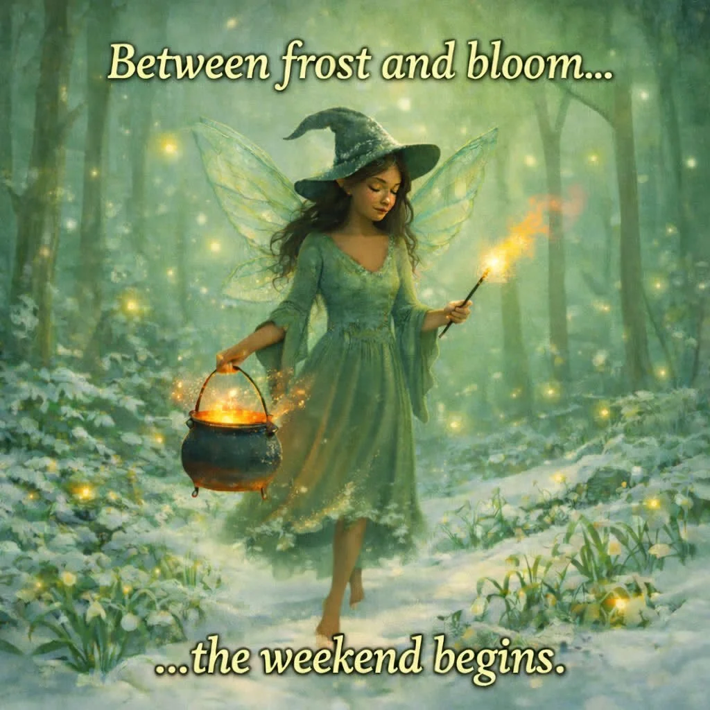 I&rsquo;ve been a little quiet lately &mdash;
winter does that to me.

I&rsquo;ve been Resting. Dreaming. Listening.

The ❄️ is still here,
but the light is shifting,
and I feel something stirring.🌿

Maybe it&rsquo;s time to rise with it.

Tell me&h